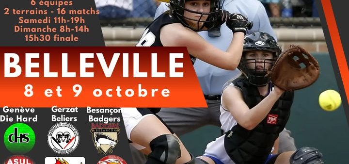 📣🔥Voici l'affiche de notre premier tournoi de softball, le <span class="caps">SWIFT</span><small class="fine d-inline"> </small>! 🥎 avec du trés beau monde pour cette première<small class="fine d-inline"> </small>! 🔥 Nous vous a...